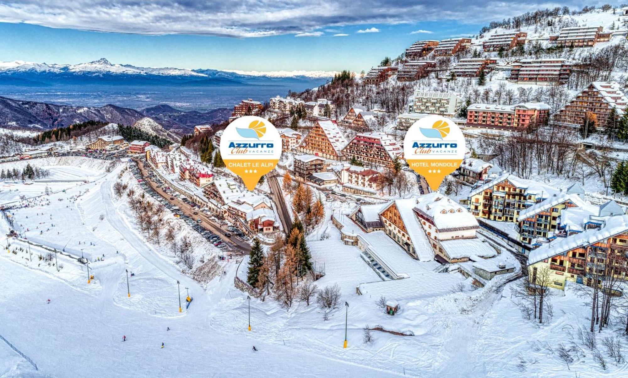 Chalet Le Alpi - Azzurro Club Prato Nevoso Eksteriør billede